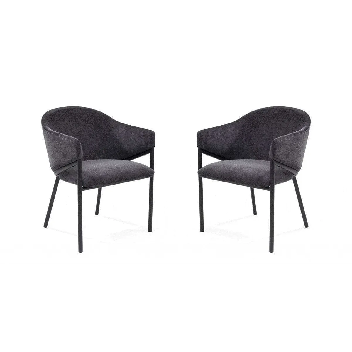 Aidan Armchair - Set of 2 - Ebony