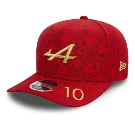Alpine Racing F1 2024 New Era 9Fifty Special Edition Pierre Gasly China GP Team Hat - Red
