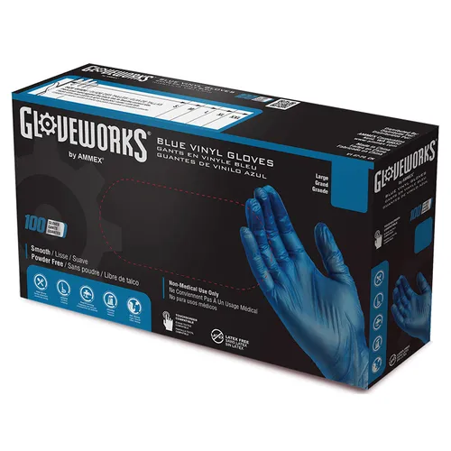 Ammex IVBPF44100 Disposable Gloves