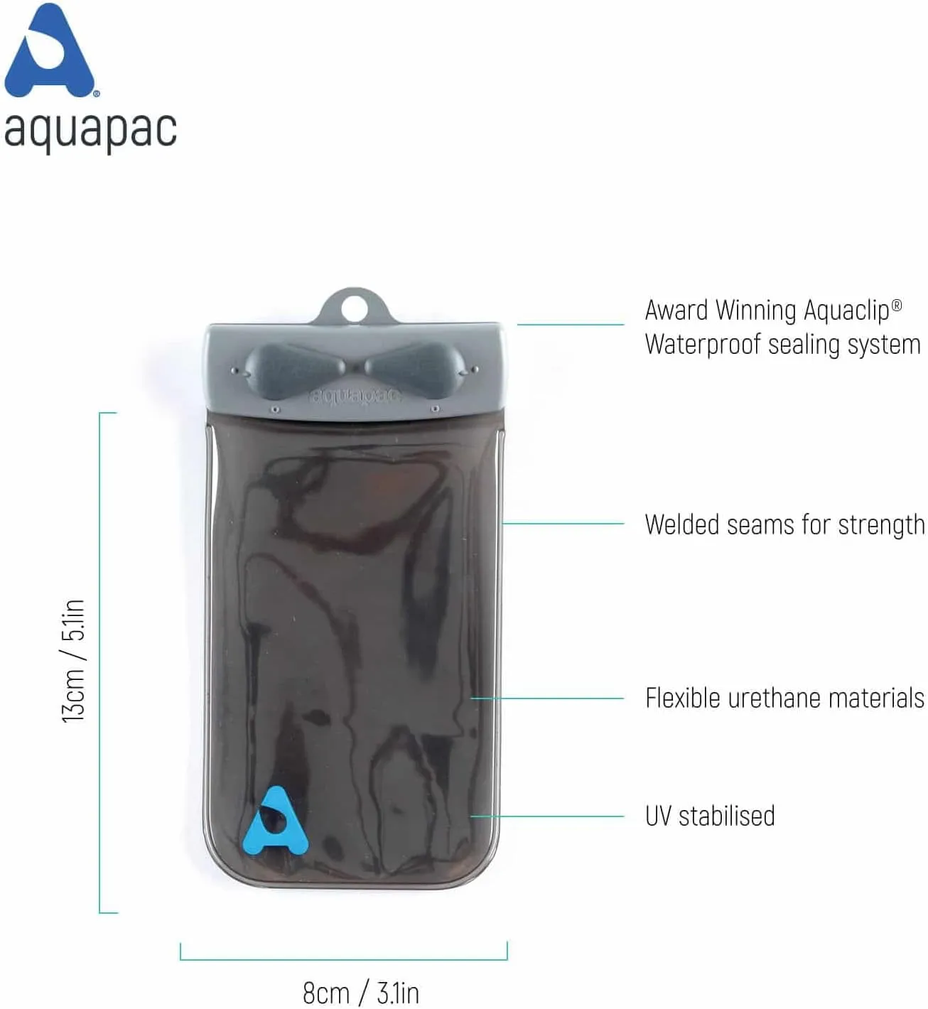 Aquapac KEYMASTER Red  Protect and Carry Keys, Cards and Small Valuables up to 10m or 30 feet