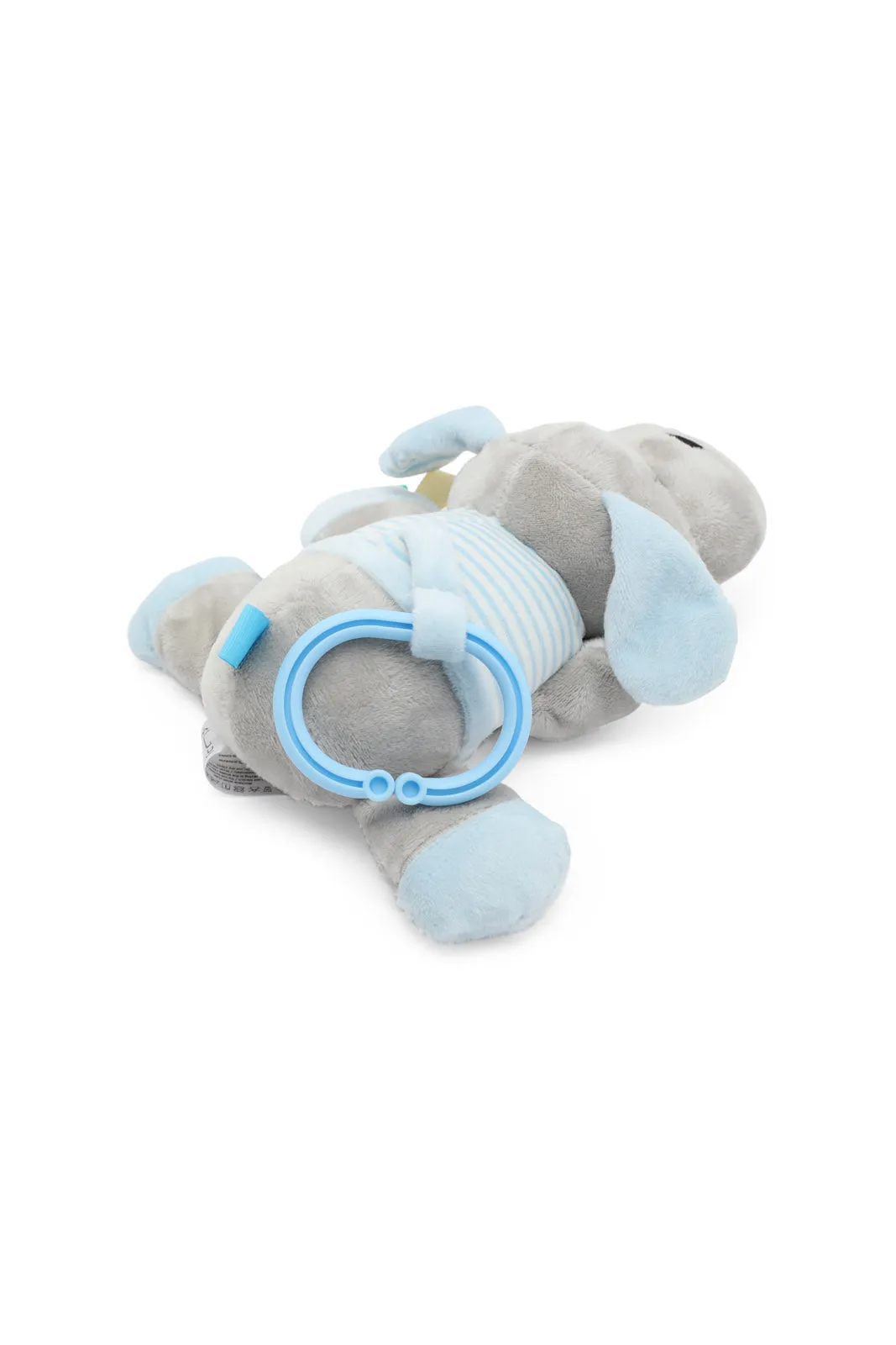 Babies Grey And Blue Rattle Dog Toy