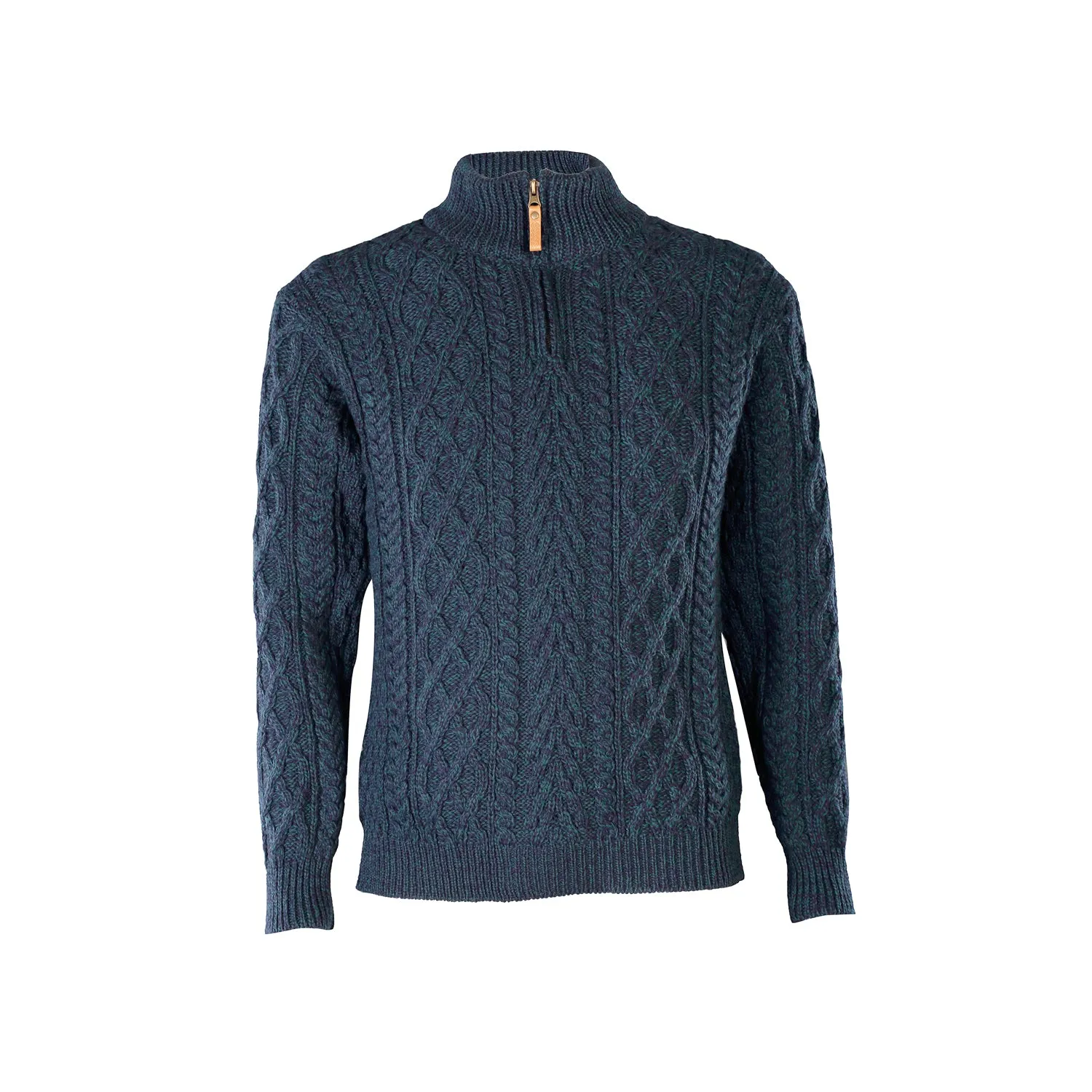 Blackwatch Half Zip Cable Sweater