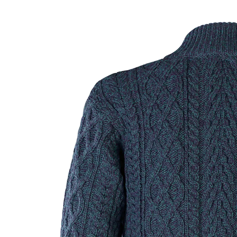 Blackwatch Half Zip Cable Sweater
