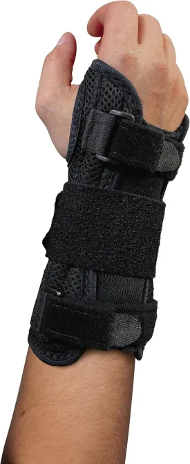 Blue Jay An Elite Healthcare Brand Deluxe Wrist Brace for Carpal Tunnel Pain|Provides Orthopedic Care |Recommended by Doctors and Physicians| Large/X-Large (Black)