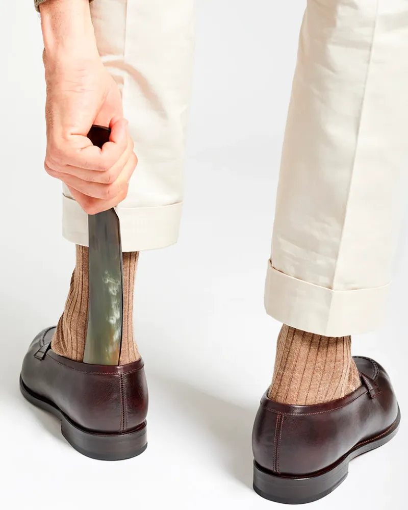 Burgundy Leather Penny Loafer