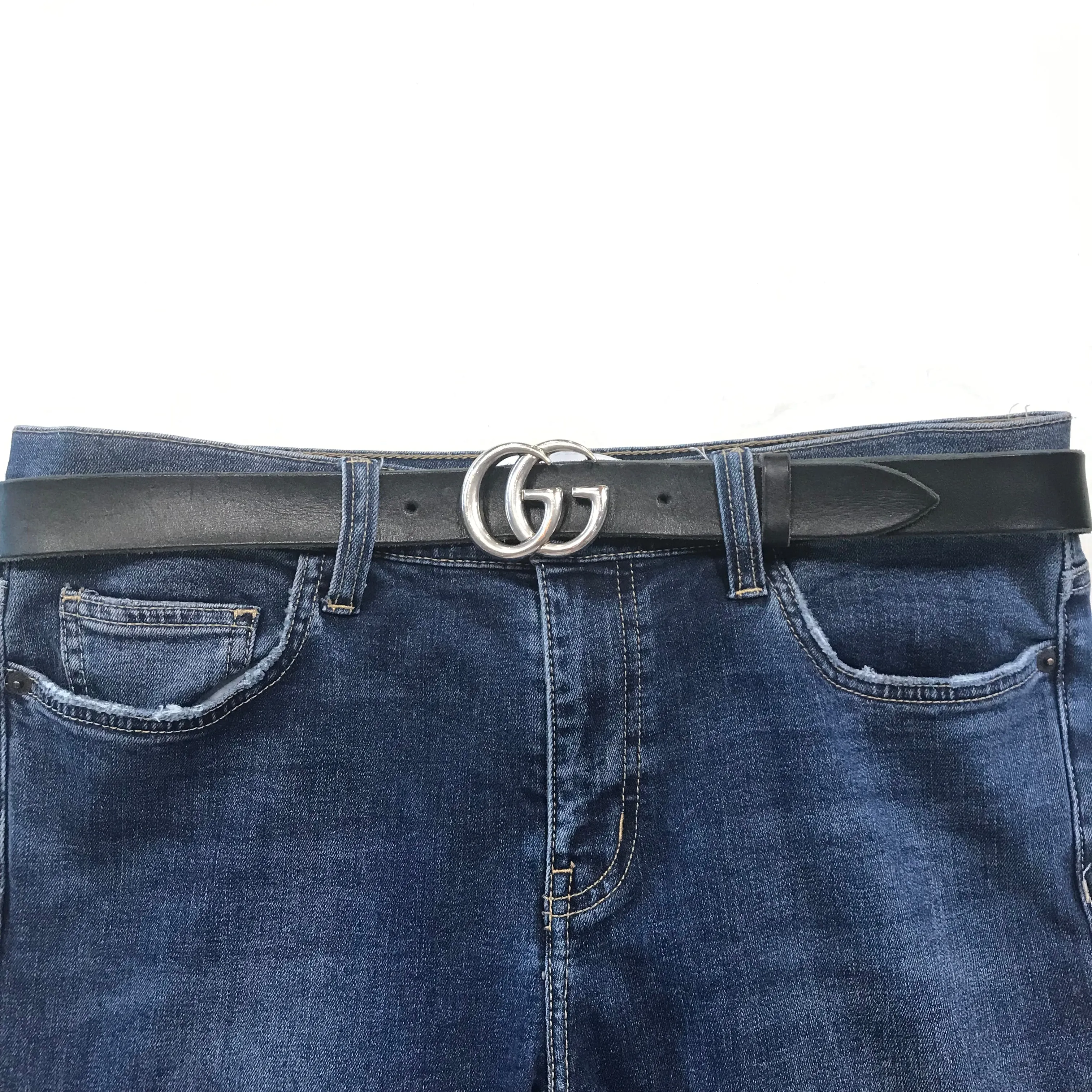 Calfskin Double G Belt 90 36