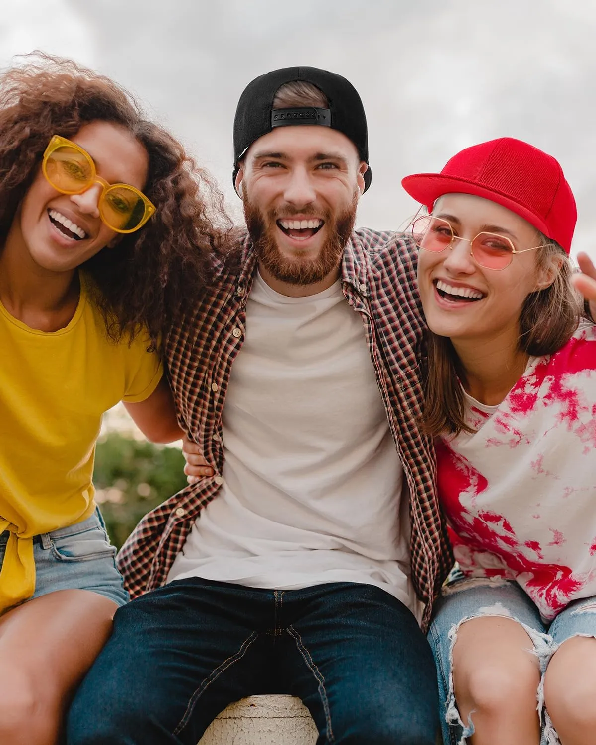 Century Star Snapback Hats for Men Flat Bill Brim Baseball Cap Women Adjustable Hip Hop Style Blank Trucker Hat