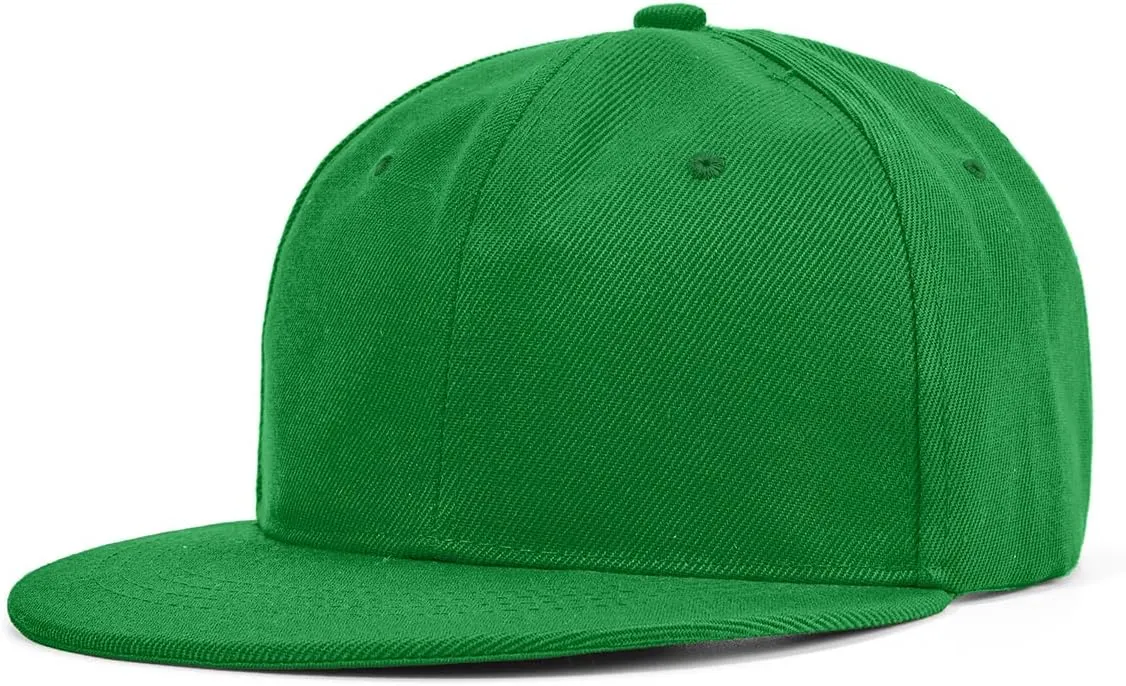 Century Star Snapback Hats for Men Flat Bill Brim Baseball Cap Women Adjustable Hip Hop Style Blank Trucker Hat