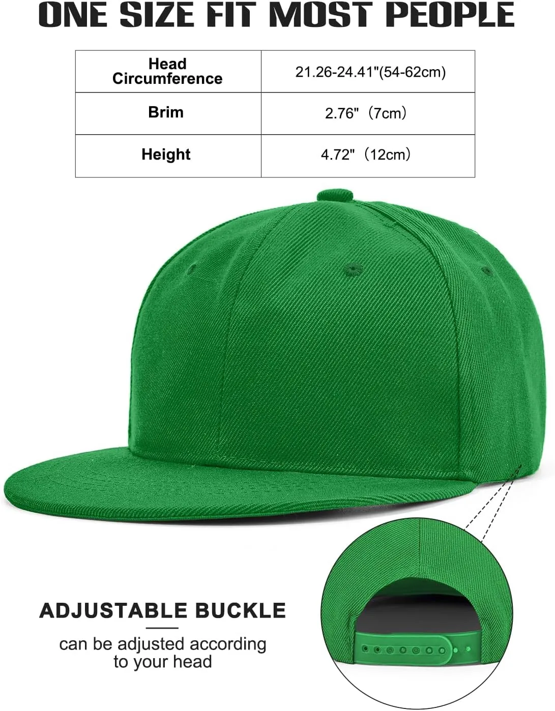 Century Star Snapback Hats for Men Flat Bill Brim Baseball Cap Women Adjustable Hip Hop Style Blank Trucker Hat