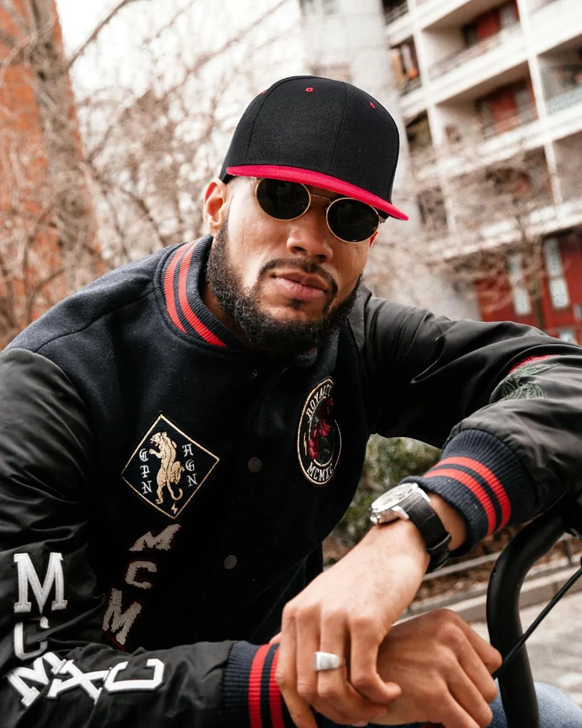 Century Star Snapback Hats for Men Flat Bill Brim Baseball Cap Women Adjustable Hip Hop Style Blank Trucker Hat