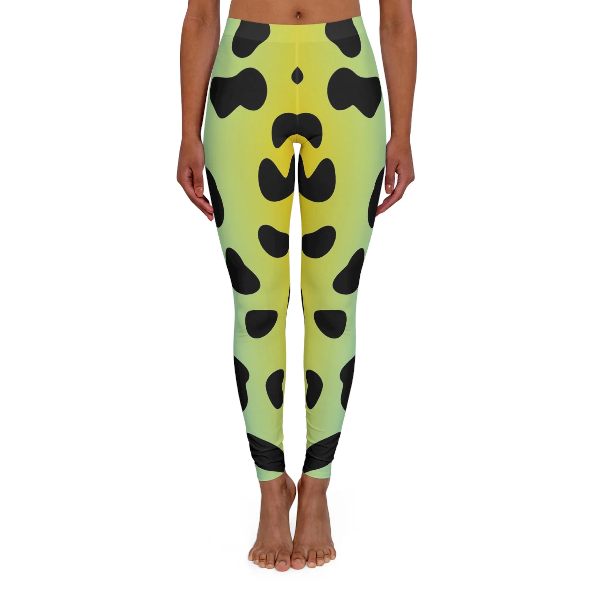 Colorful Jaguar - Inovax Women's Spandex Leggings