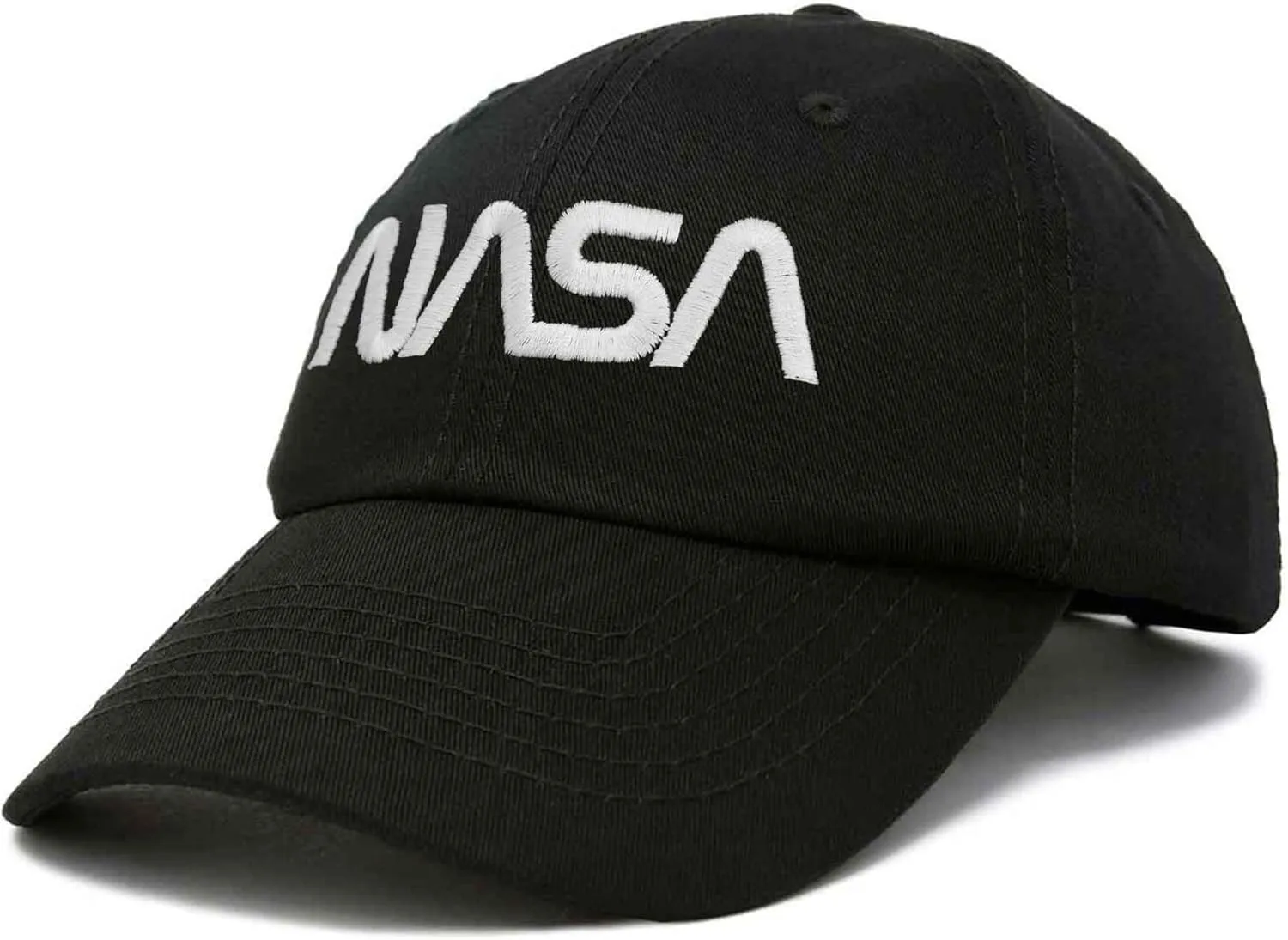 DALIX NASA Meatball Insignia Worm Logo Kids Hat Baseball Cap Girls Boys