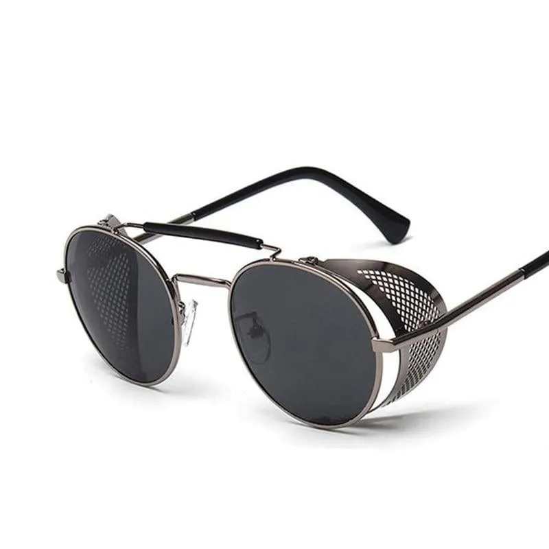 Designer Sunglasses Side Mesh Shield