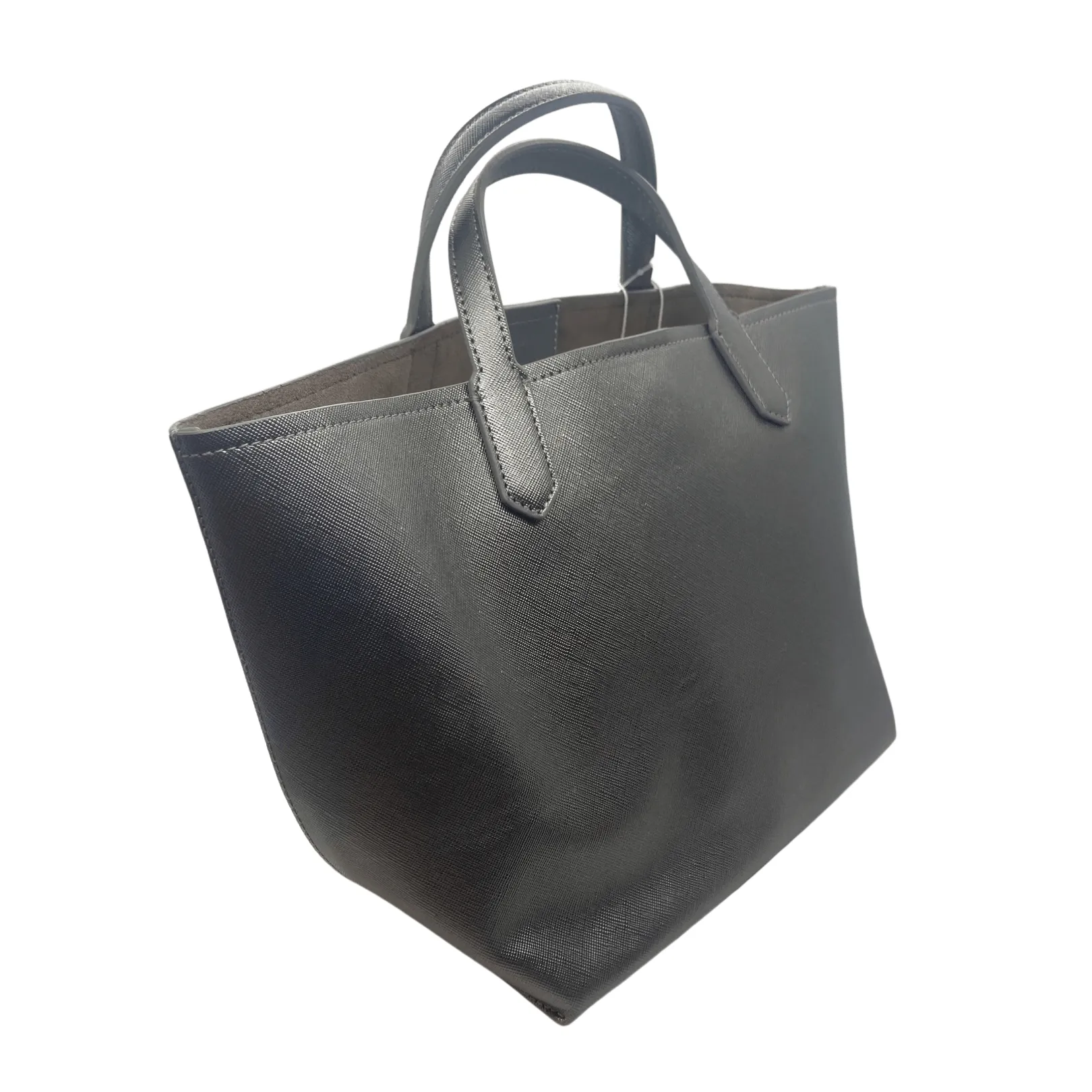 DEUX LUX Satchel - Metallic Graphite New w/out Tags