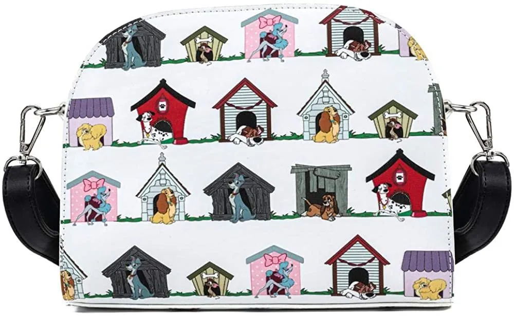 Disney Dog Houses Allover Print Crossbody