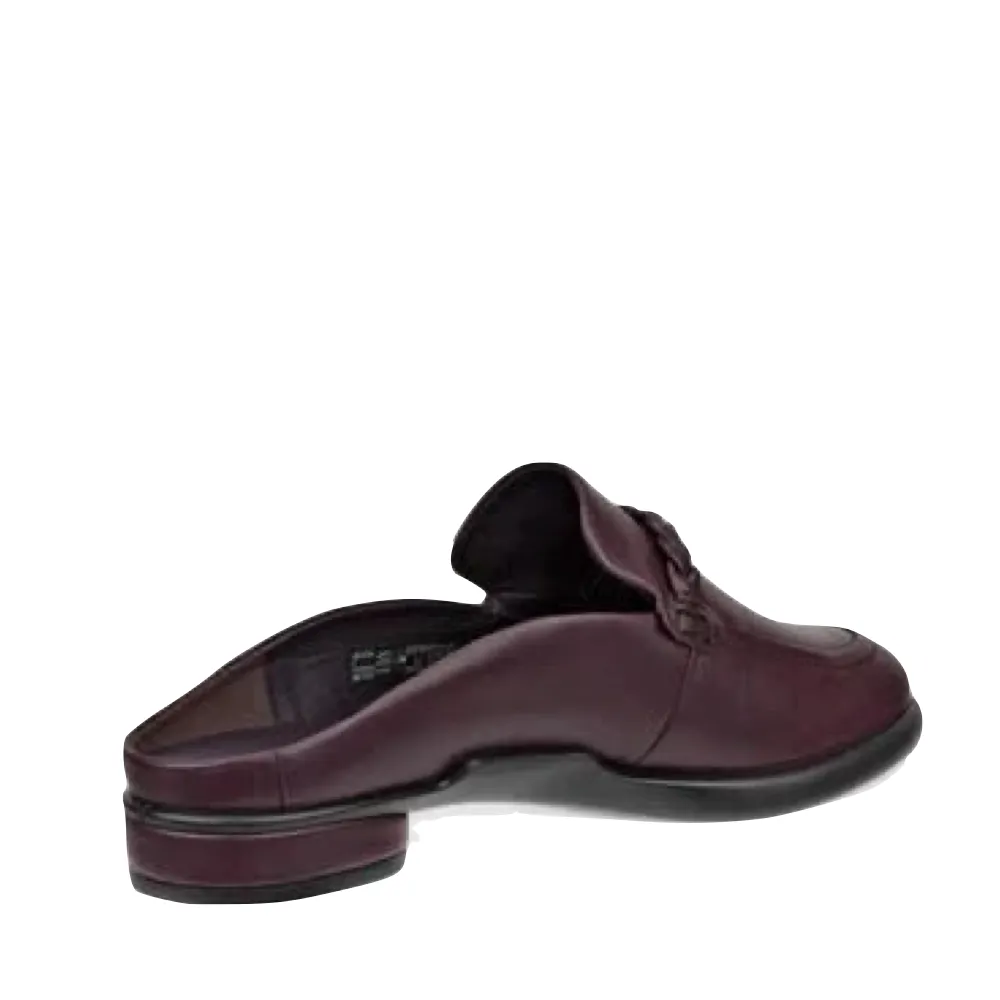 Ecco Women's Sculpted LX Leather Mule in Fig
