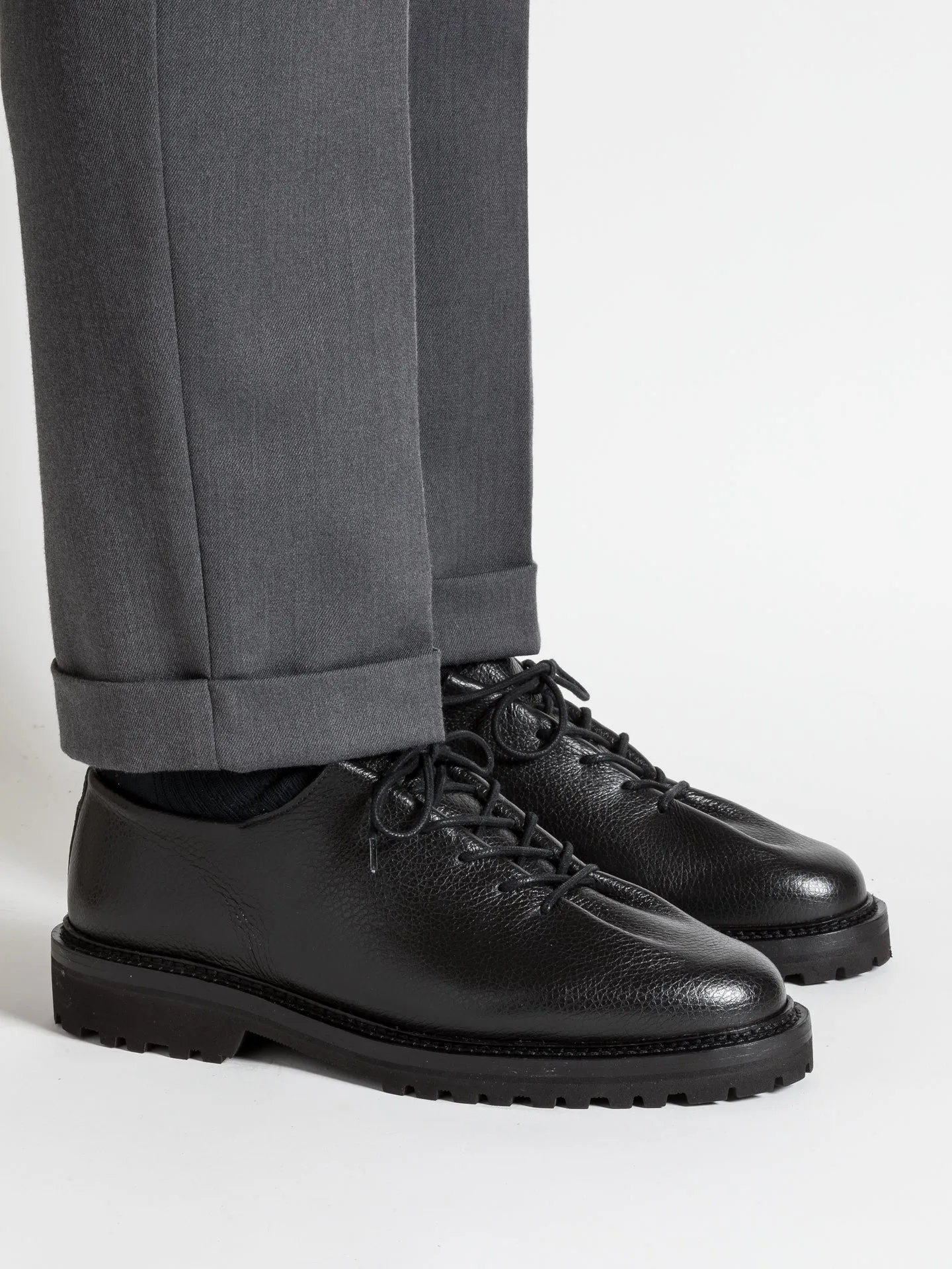 EDOUARD LUG GRAINED BLACK