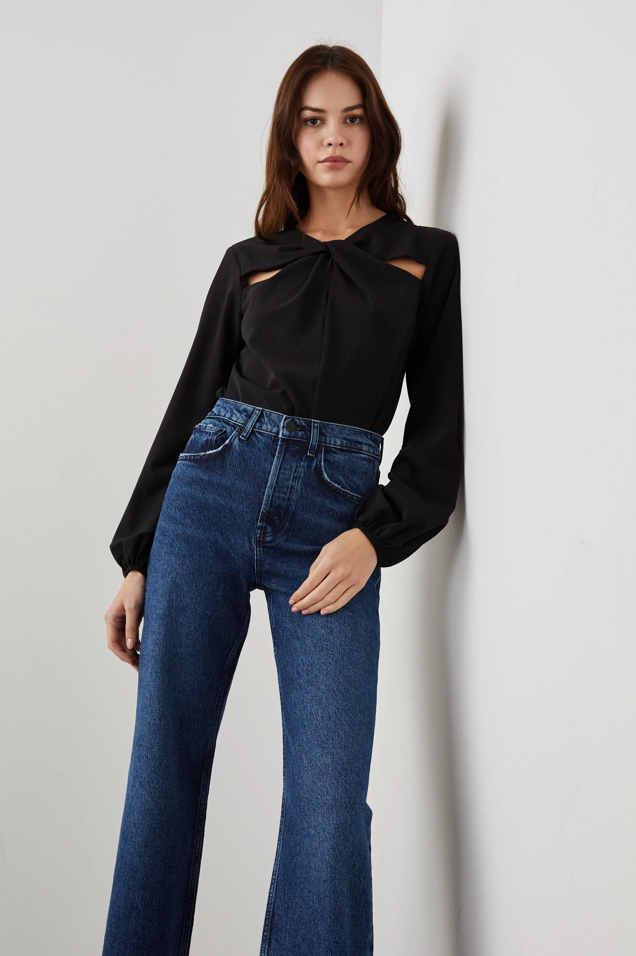 ELI TOP - BLACK