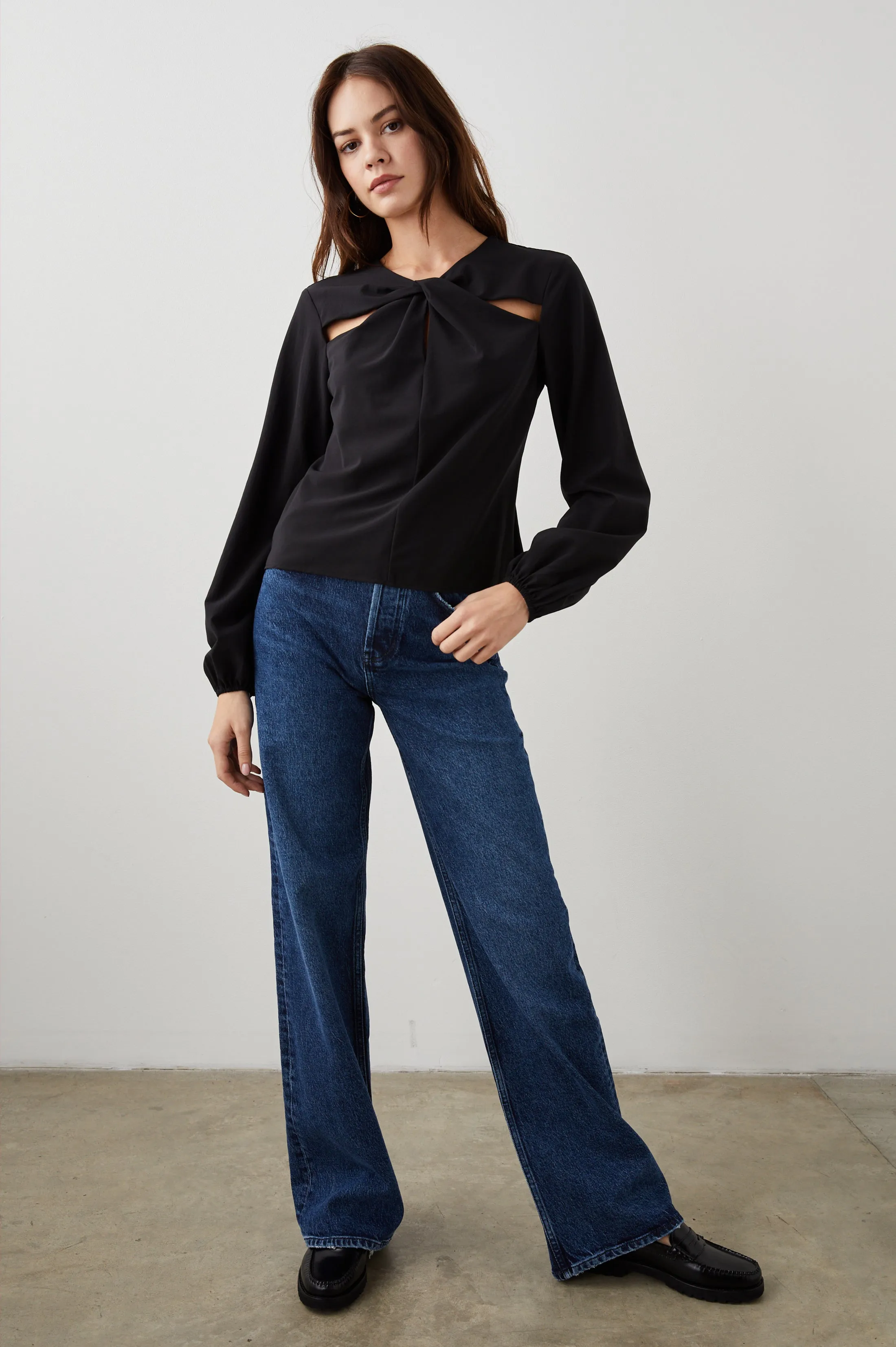 ELI TOP - BLACK