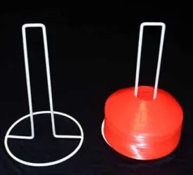 Epic Wire Cone Carrier (Holds 100-2" Tall Cones) Easy to Carry White Wire Cone Carrier