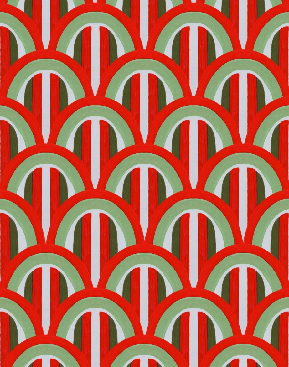 ESTIVO Geometric Wallpaper by Mind the Gap