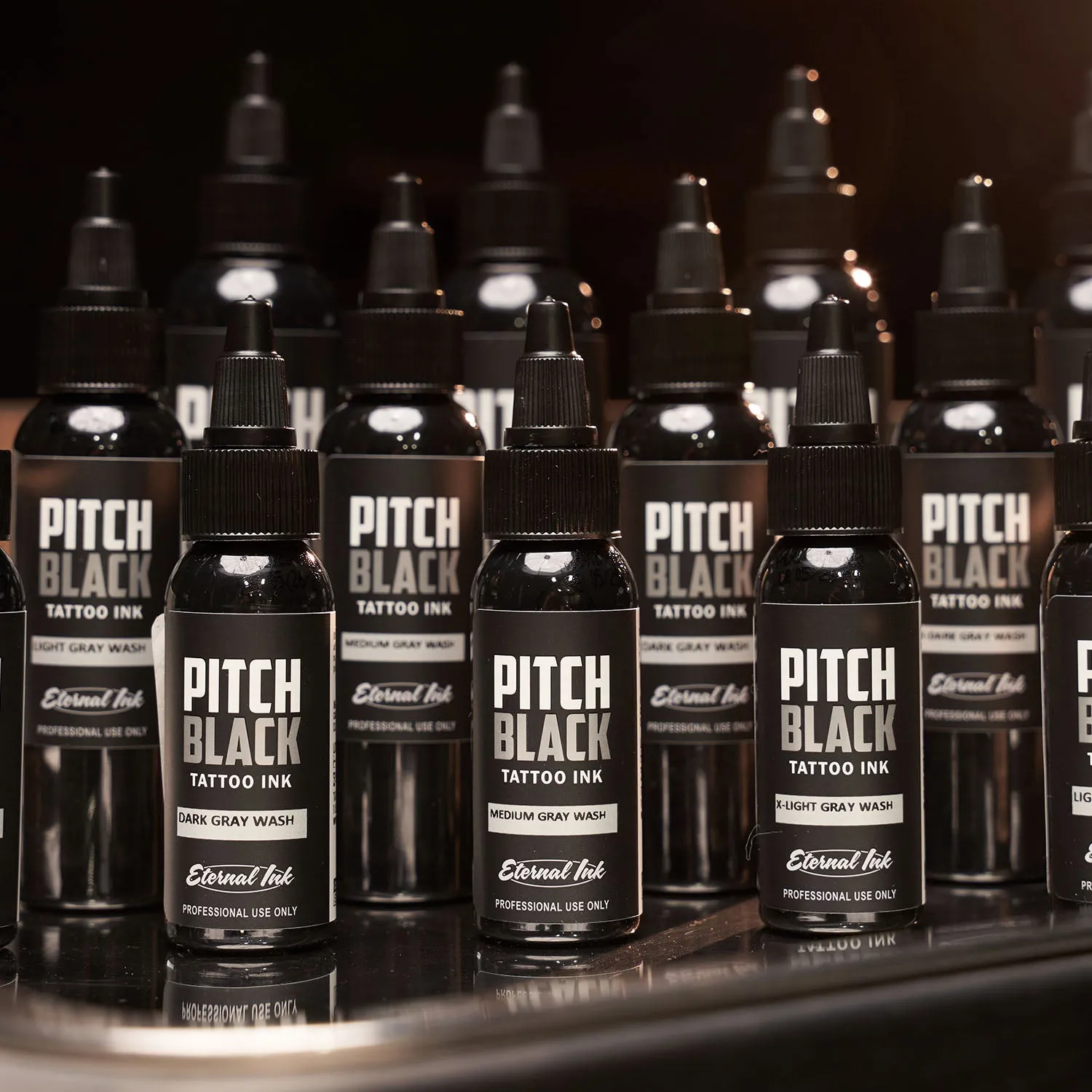 Eternal Ink - Pitch Black - Gray Wash Extra Dark