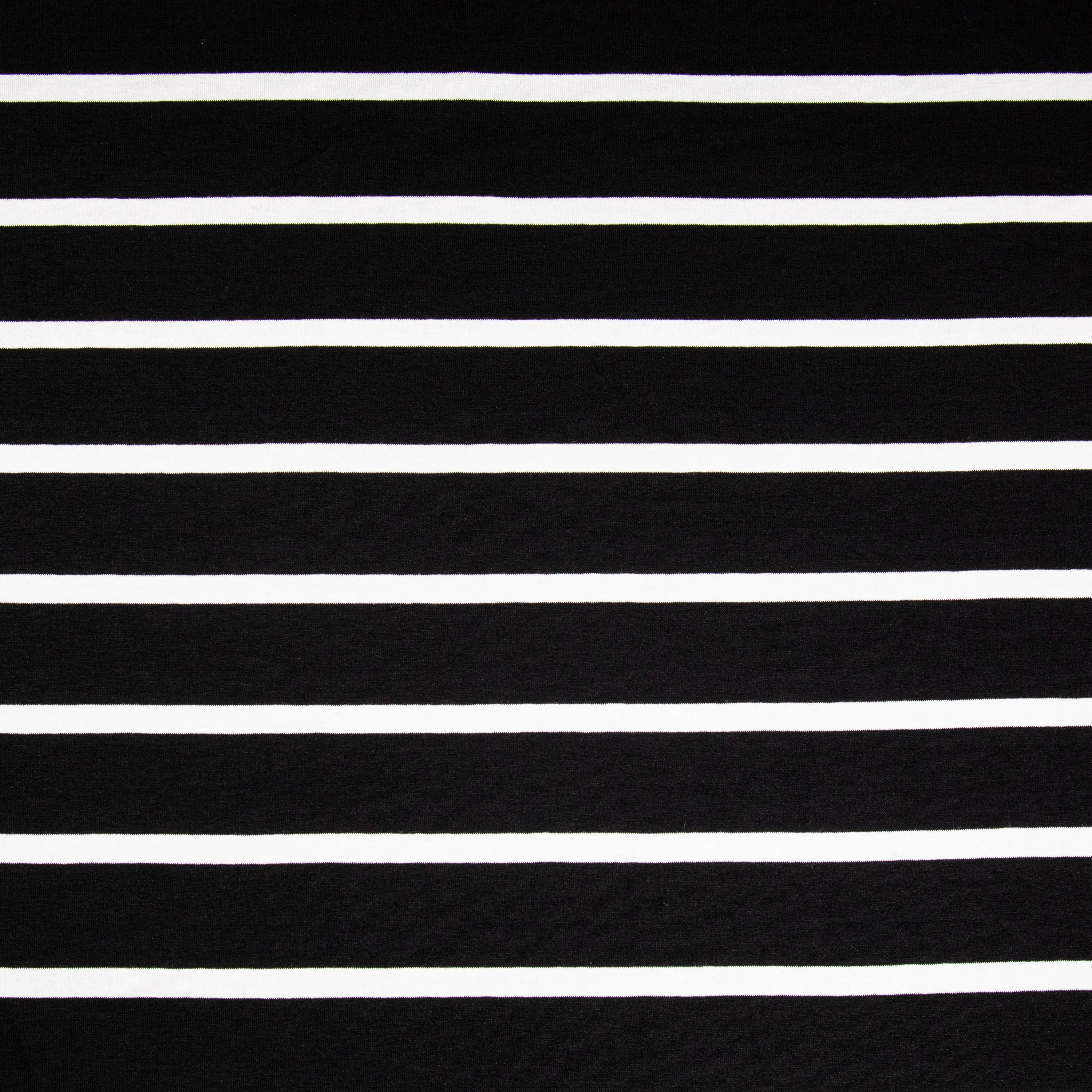 FabricLA Rayon Spandex Jersey Knit Fabric 1" Stripes - 58/60" Inches (150 CM) Wide by The Yard - 4 Way Stretch Fabric - Light to Medium Fabric 220 GSM