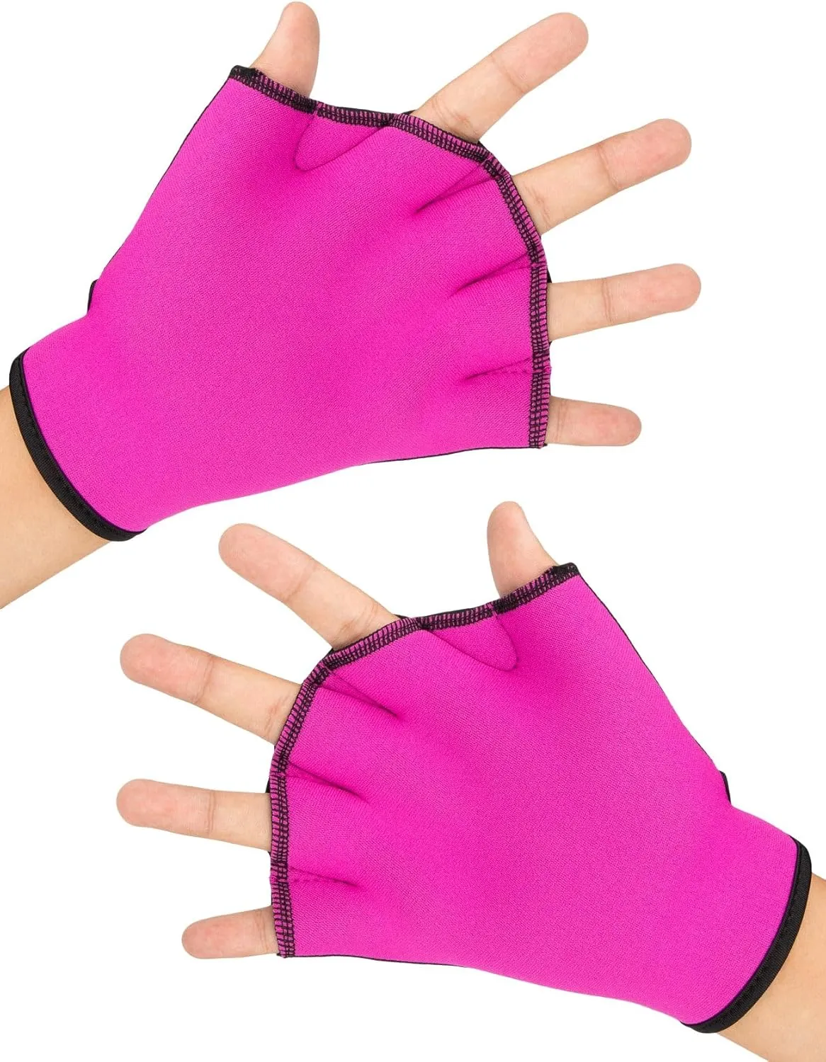 FitsT4 Sports Aqua Gloves Webbed Paddle Swim Gloves Fitness Water Aerobics