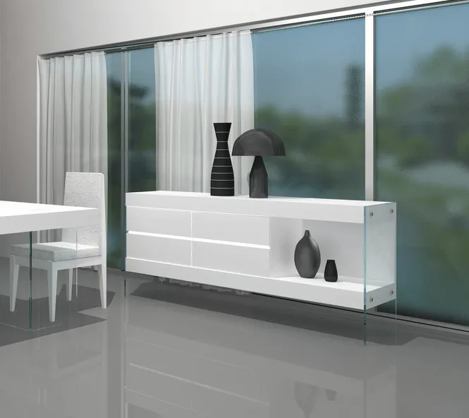 Float Modern Buffet - 72.5"W