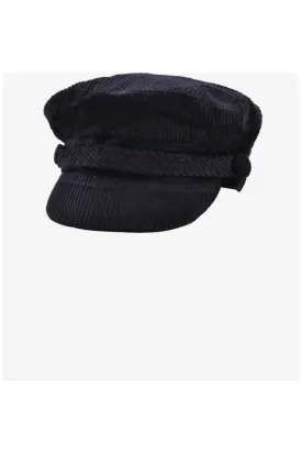 G & H - Corduroy Fiddler Black - Cap