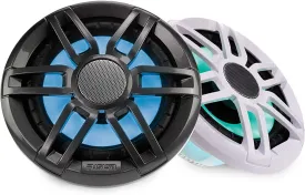 Garmin Fusion XS Series Marine Speakers, 7.7" 240-Watt Sports with RGB, A Brand, Gray, White