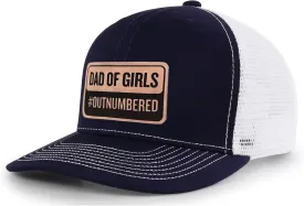 Girl Daddy Hat Gift for Dad Fathers Day Birthday from Daughter Trucker Patch Hat for Men New Dad Caps