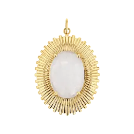 Grand Oval Heirloom Charm