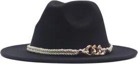 Hat Fedora Classic Wide Belt Floppy Wool Womens Hat Panama Buckle Baseball Caps Cute Hard Hats