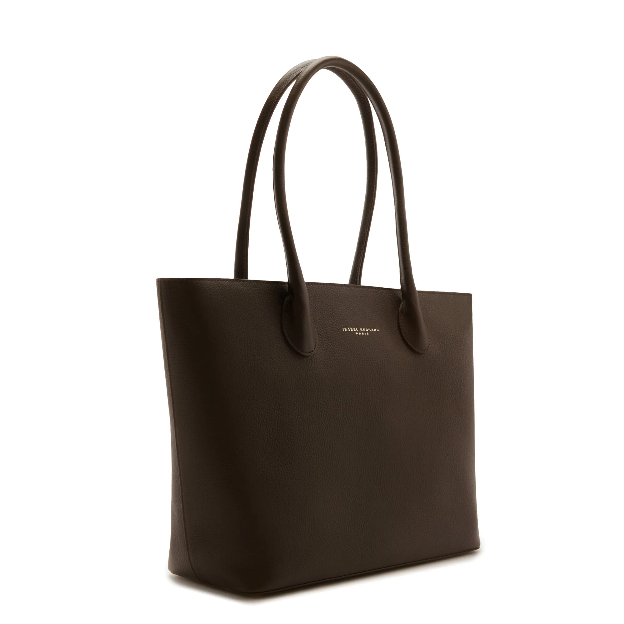 Honoré Lysanne brown calfskin leather shopper