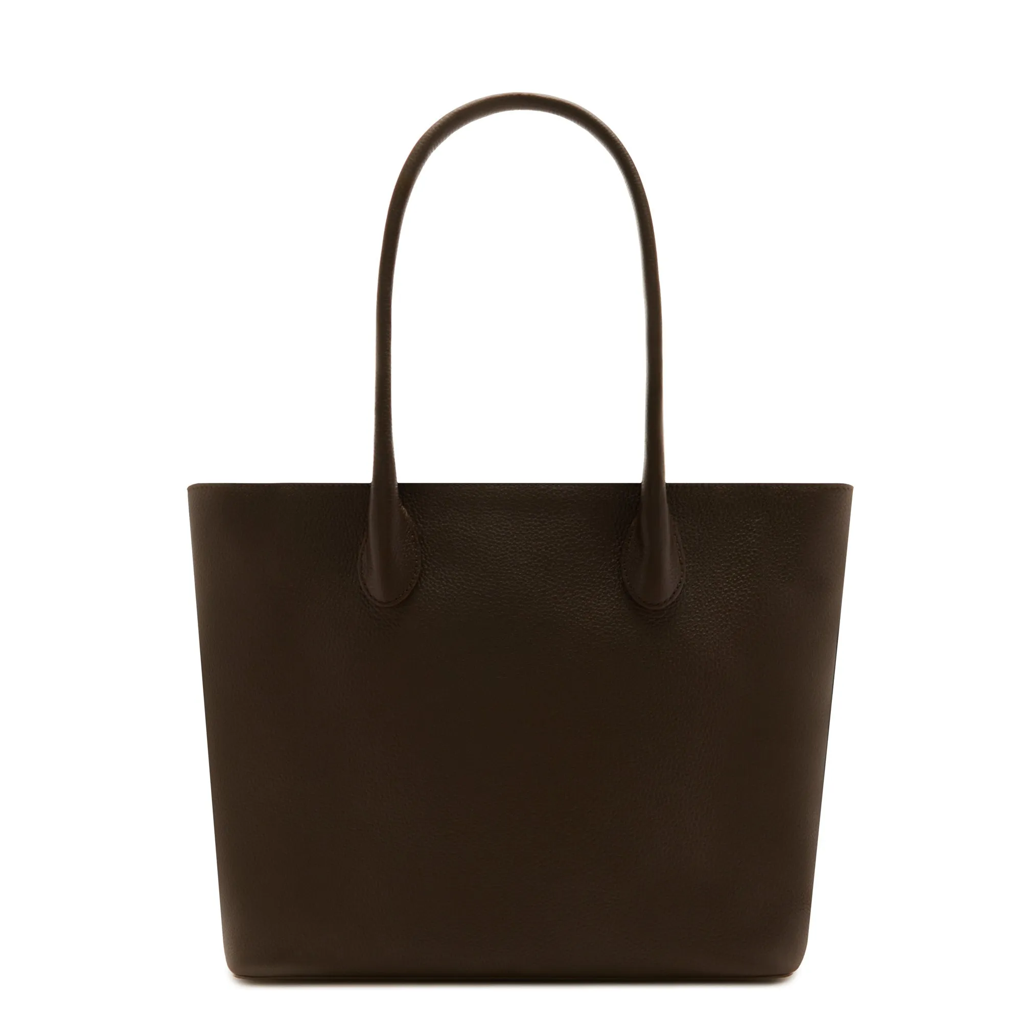 Honoré Lysanne brown calfskin leather shopper