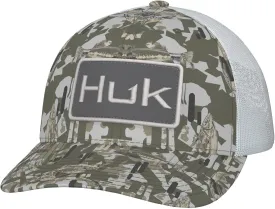 HUK Kc Scott Trucker, Anti-Glare Snapback Fishing Hat for Men HUK Kc Scott Trucker, Anti-Glare Snapback Fishing Hat for Men