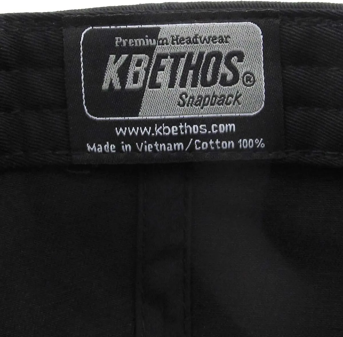 KBETHOS Classic Snapback Hat Blank Cap Underbrim Cotton Wool Blend Flat Visor Adjustable Unisex