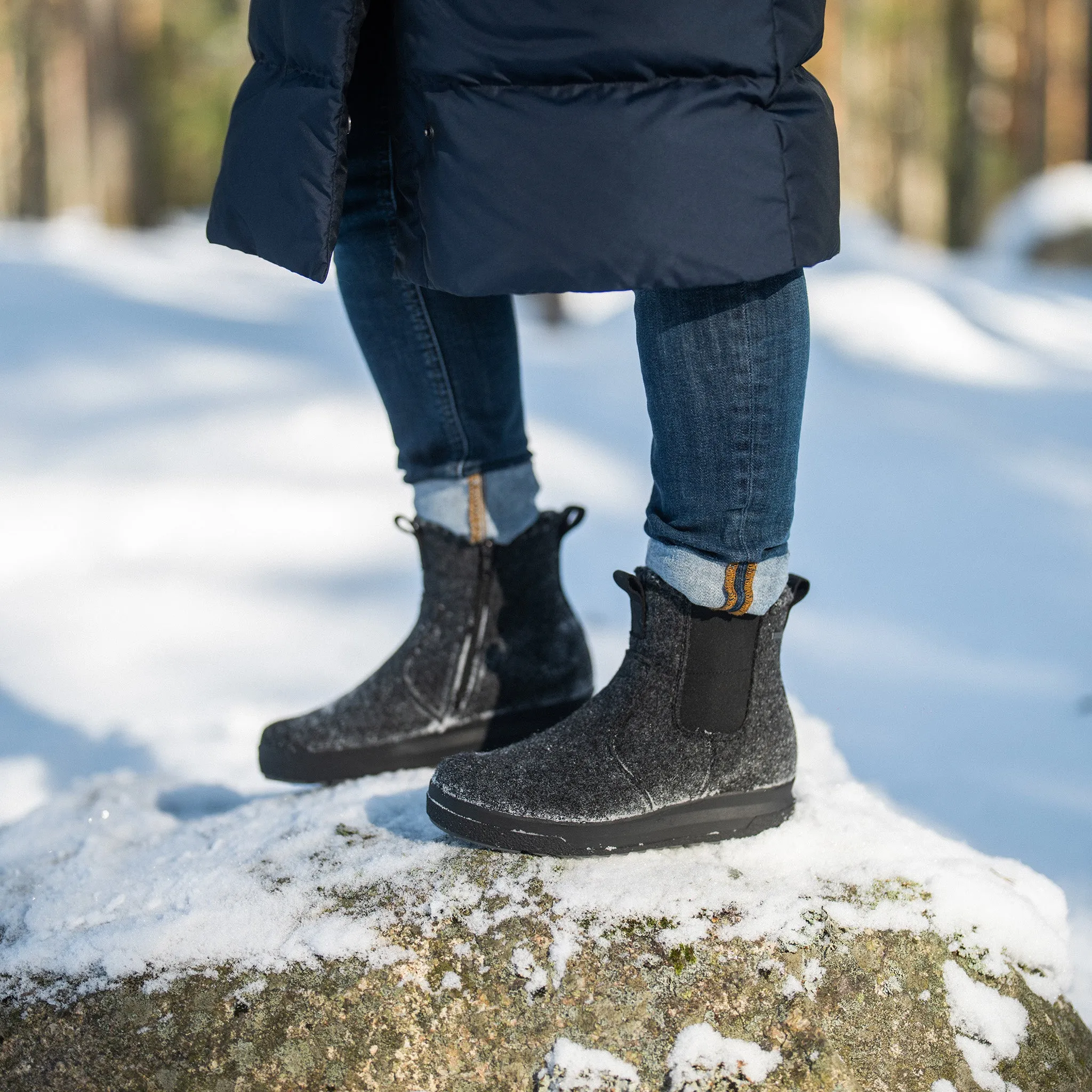 KEVO Women's GORE-TEX® Felt Chelsea boots