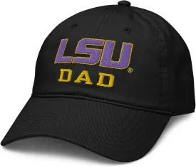 LSU Tigers Dad White Officially Licensed Adjustable Baseball Hat LSU Tigers Dad White Officially Licensed Adjustable Baseball Hat