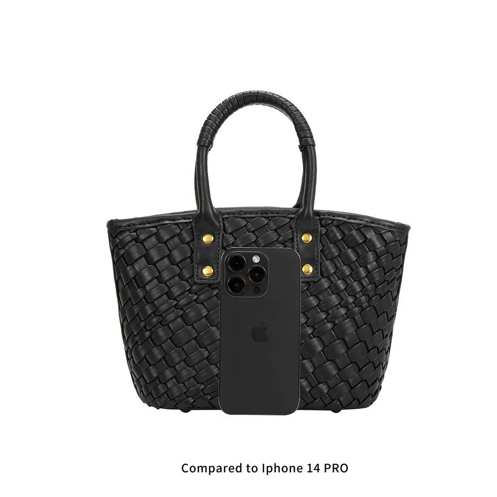 Maddy Black Recycled Vegan Crossbody Bag - FINAL SALE