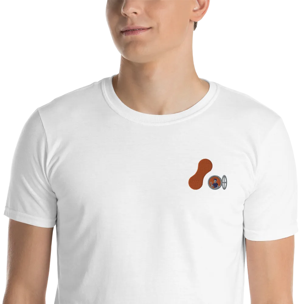 Men's Embroidered Adaptavist Hello Logo Design T-Shirt MC
