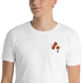 Men's Embroidered T-shirt - Adaptavist Balloon Design