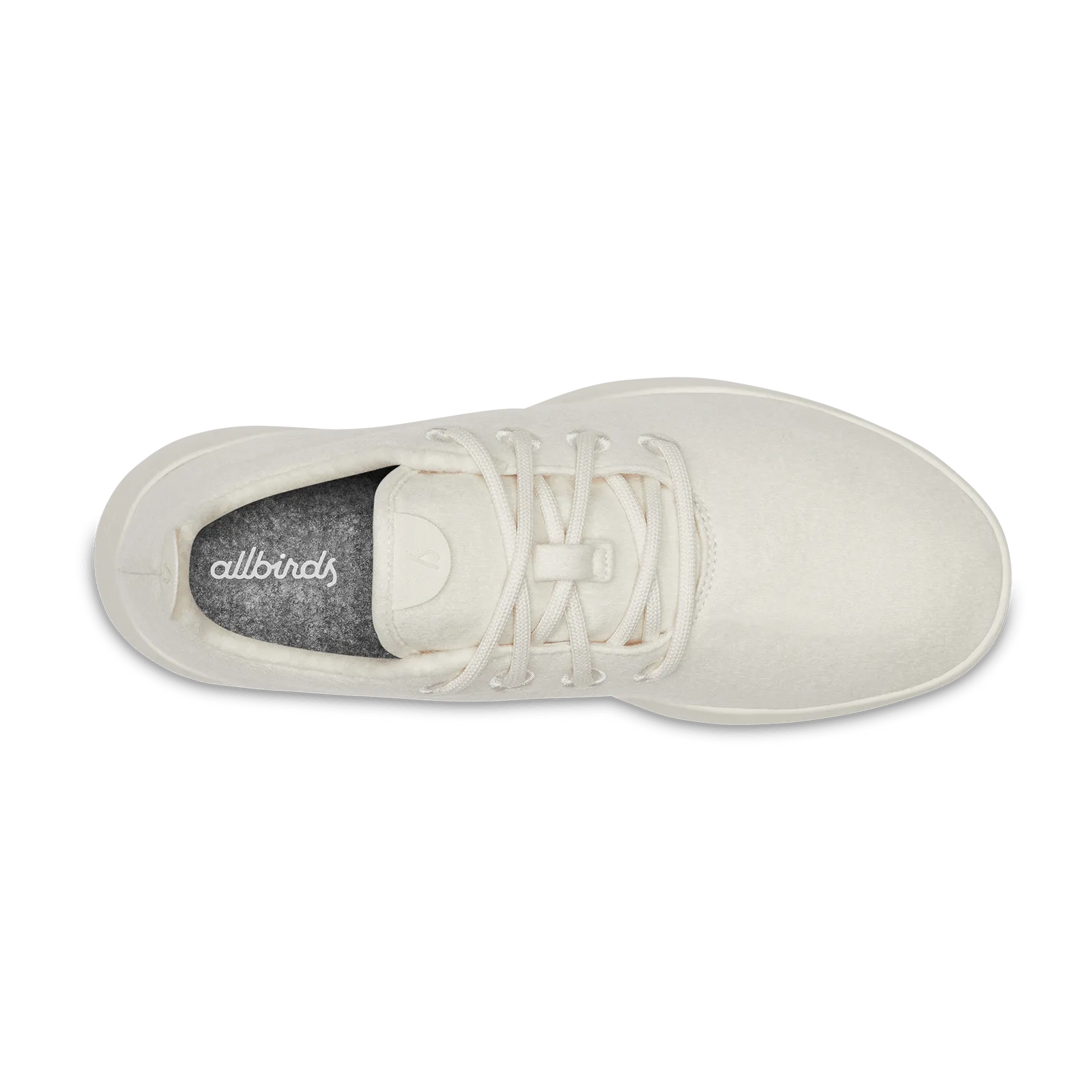 Men's Wool Runners - Natural White 2 (Cream Sole)