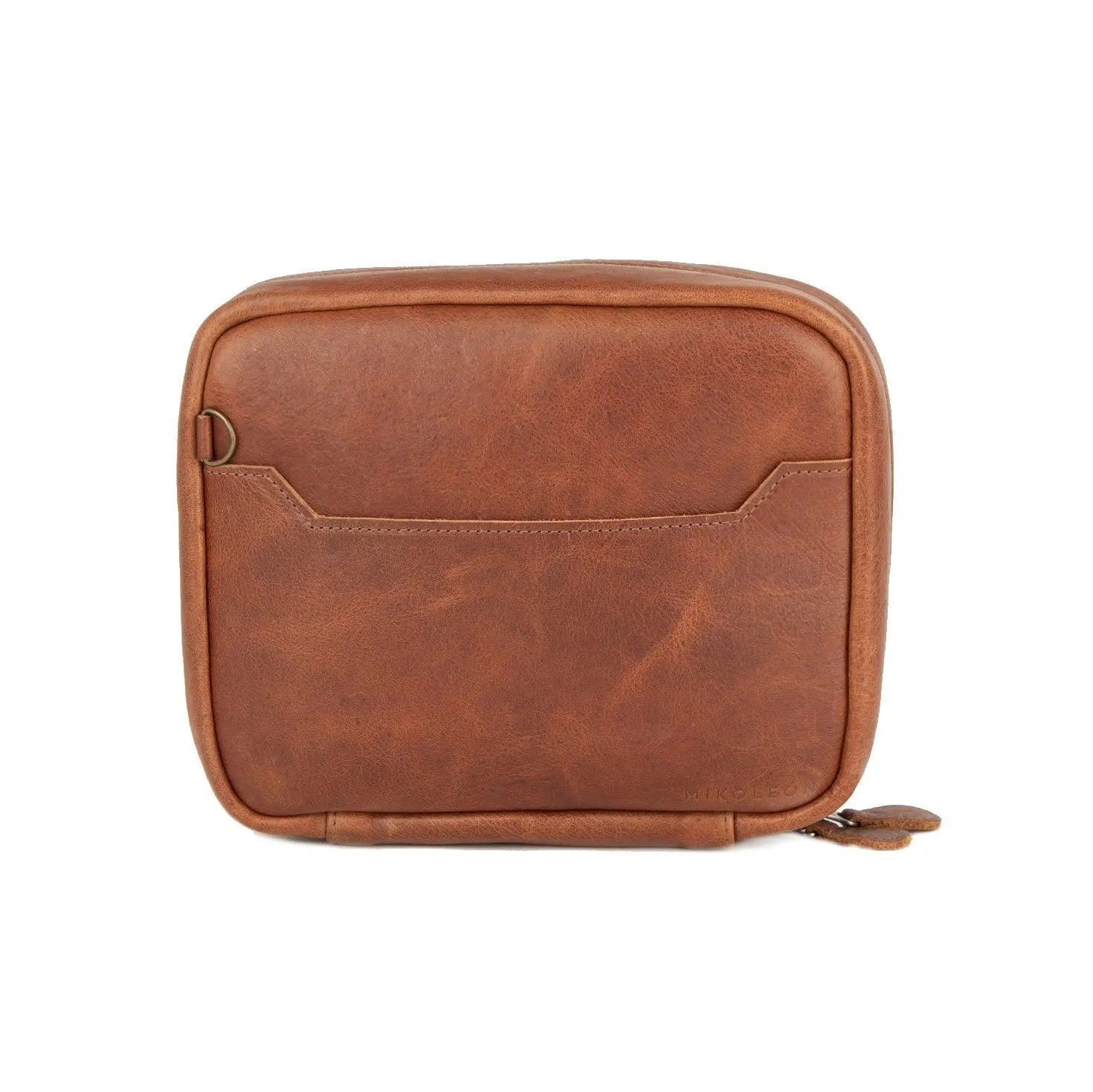 MK221028 - Custom Leather Tech Organizer [Men's Leather Accessory]
