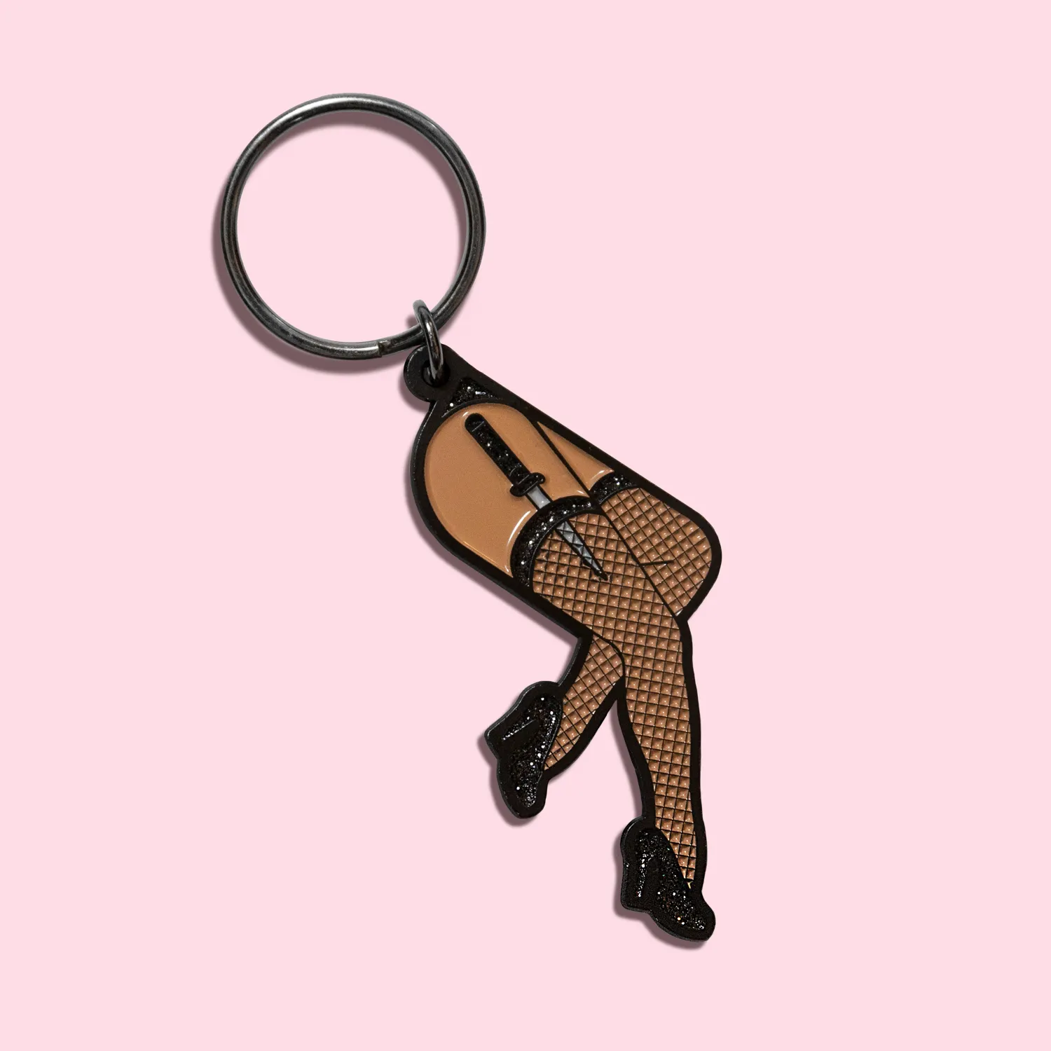 Mystery Color Girly Legs Keychain