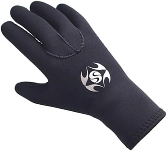 Neoprene Gloves Scuba Diving Gloves Wetsuit Dive Gloves for Men Women Kids, 3MM 5MM Flexible Anti Slip Thermal Five Finger Surfing Glove for Spearfishing Paddling Kayaking Swimming