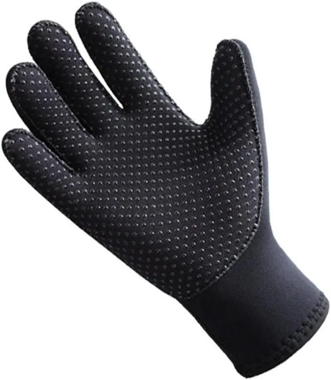 Neoprene Gloves Scuba Diving Gloves Wetsuit Dive Gloves for Men Women Kids, 3MM 5MM Flexible Anti Slip Thermal Five Finger Surfing Glove for Spearfishing Paddling Kayaking Swimming