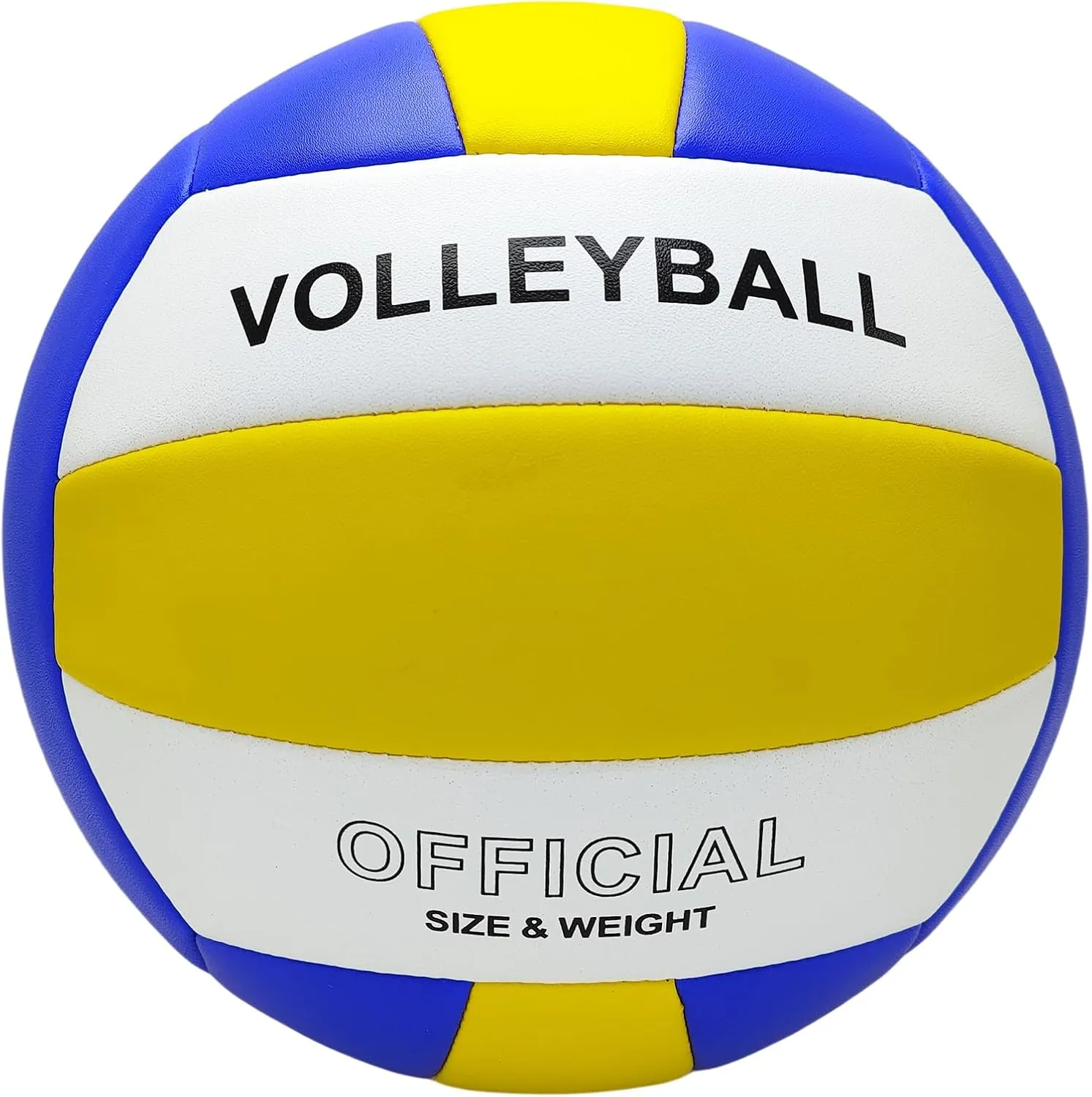 Official Size 5 Soft PU Waterproof Volleyball for boy and Girl and for Adult Indoor Outdoor Beach Training Ball and Game Ball or Beginner Teenager
