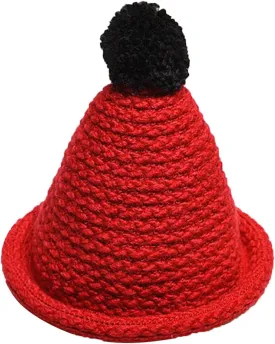 Personality Women Fashion Pointy Hat Knitted Cap Warm Cone Hat